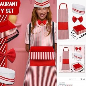 NEXT DAY SHIPPING**SATINIOR 4 Pcs Halloween Adult Costume